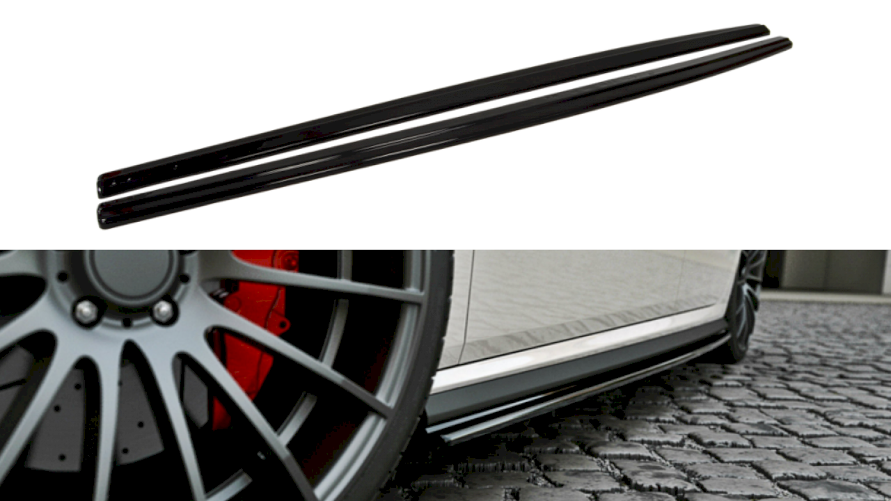 Maxton Design Side Skirts For Volkswagen Polo MK5 GTI (Facelift) (2015-2017)
