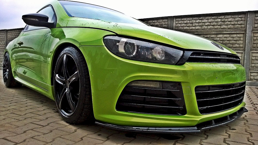 Maxton Design Front Splitter V.1 for Volkswagen Scirocco R MK3 (2009-2014)