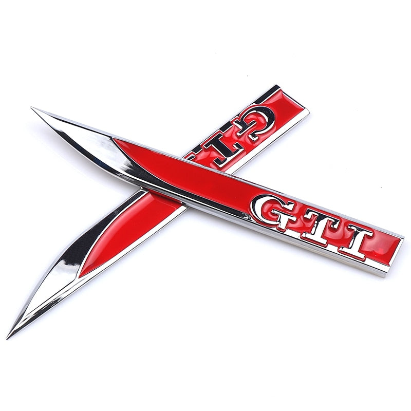 Volkswagen GTI Side / Wing Badges (Multiple Models)