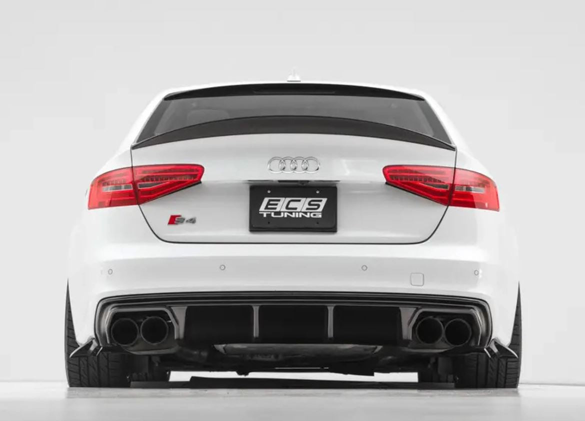 ECS Tuning Gloss Black Rear Diffuser - S4 B8.5