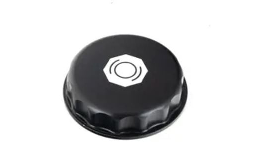 ECS Tuning Billet Brake Fluid Cap - Black Anodized