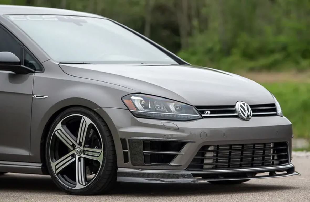 ECS Tuning Carbon Fibre Front Lip Spoiler - Golf Mk7 R