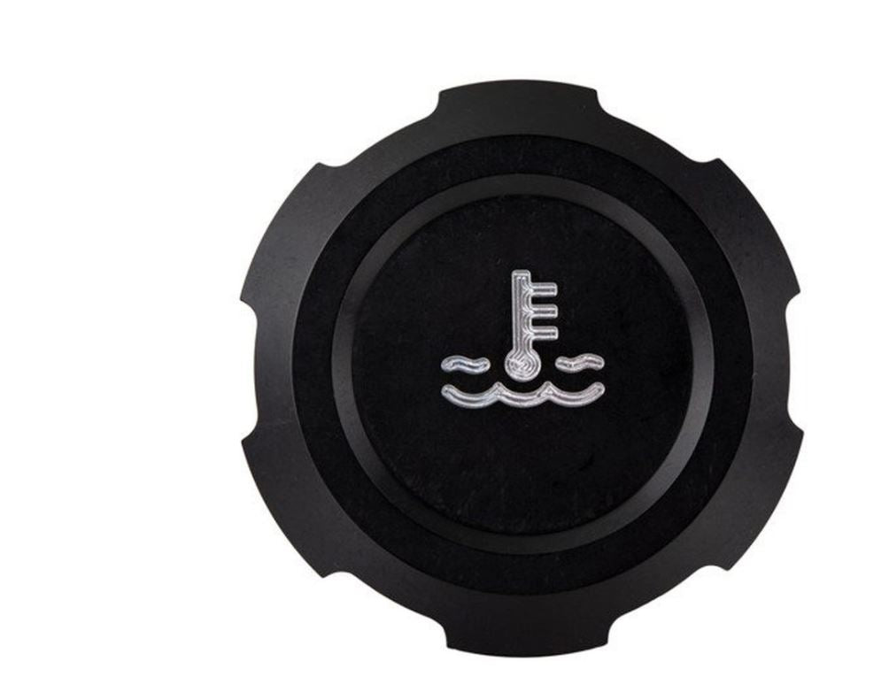 ECS Tuning Billet Coolant Reservoir Cap - Black Anodized - B9 Models