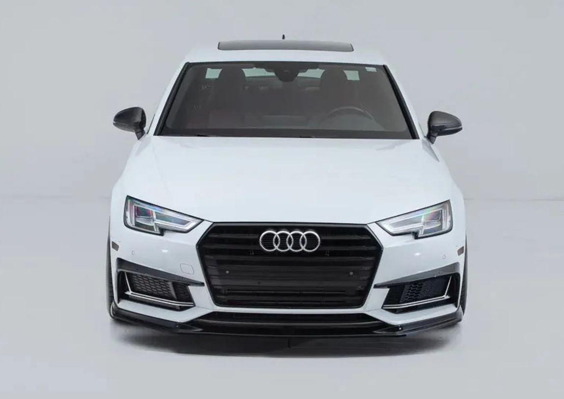ECS Tuning Gloss Black Front Splitter - A4/S4 B9