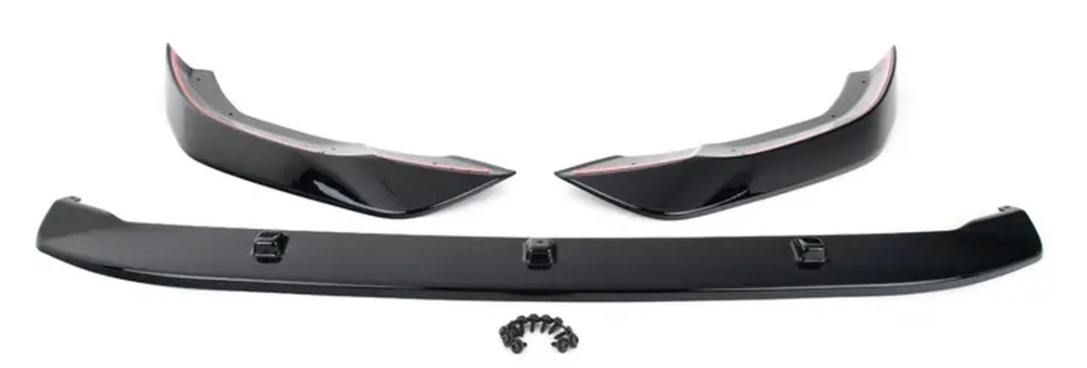 ECS Tuning Gloss Black 3 Piece Front Lip - A4/S4 B9.5 Sline