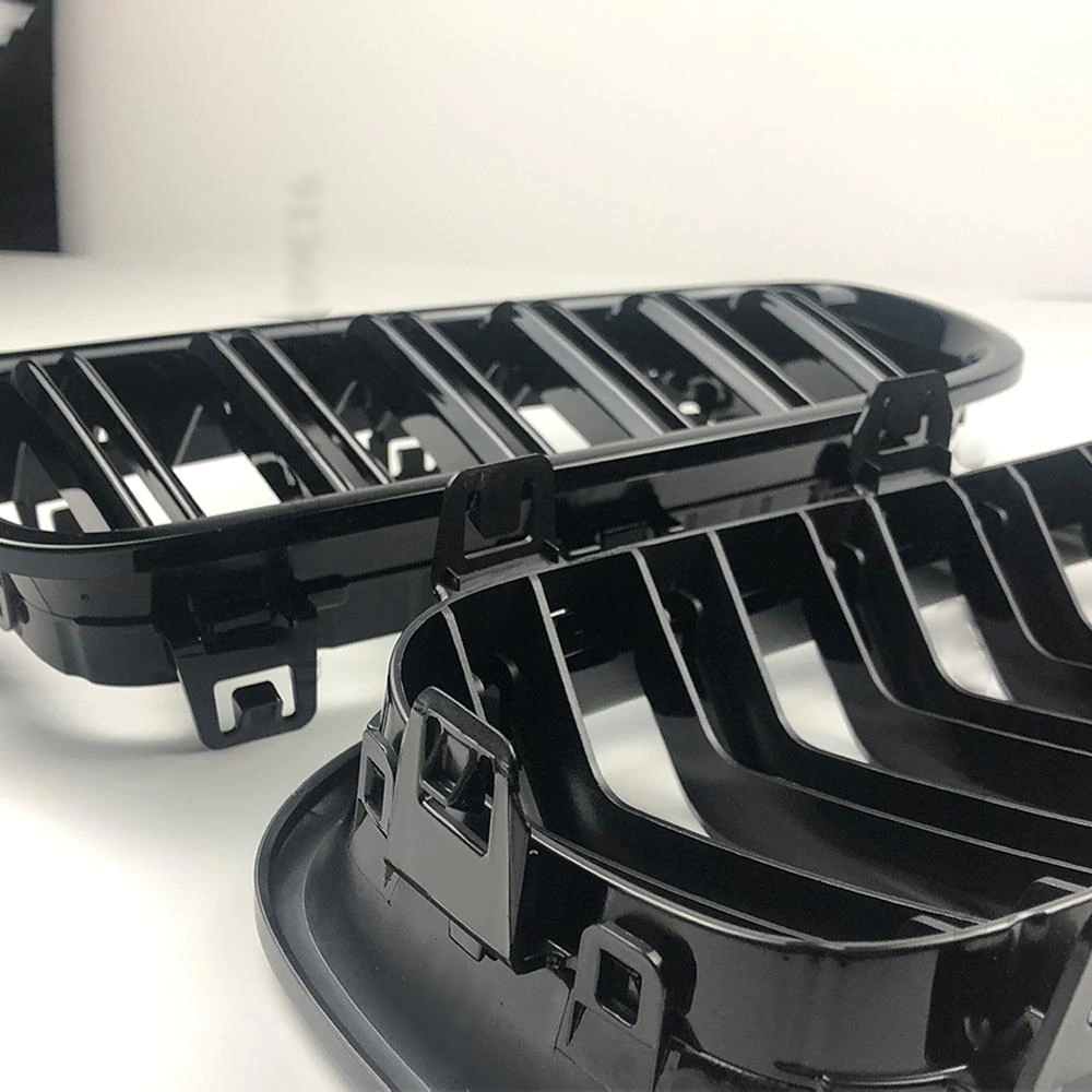 Double Slat Kidney Grilles Pair For BMW 3 Series F30 / F31 / F35 (2012-2019 Models)