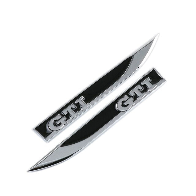 Volkswagen GTI Side / Wing Badges (Multiple Models)
