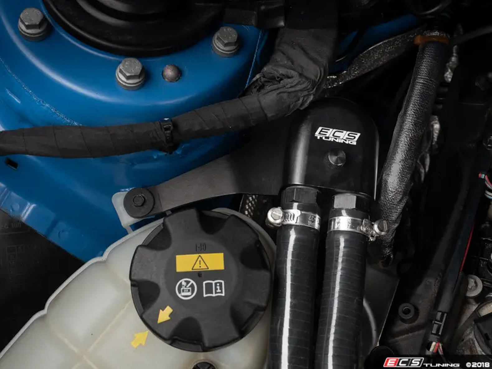 ECS Tuning N55 Baffled Oil Catch Can System - F30 335i