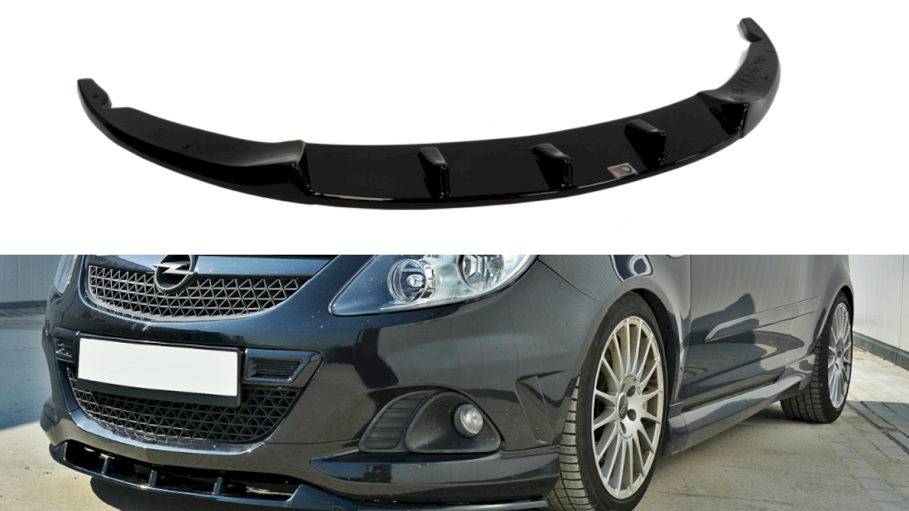 Maxton Design Front Splitter for Vauxhall/Opel Corsa D OPC / VXR Nurburg (2006-2014)