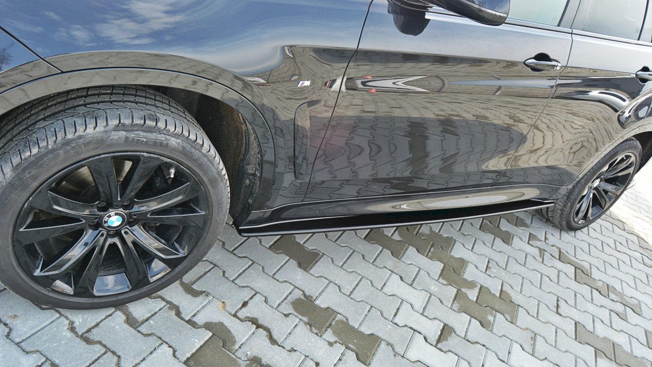 Maxton Design Side Skirts for BMW X6 F16 M Sport (2014-2019)