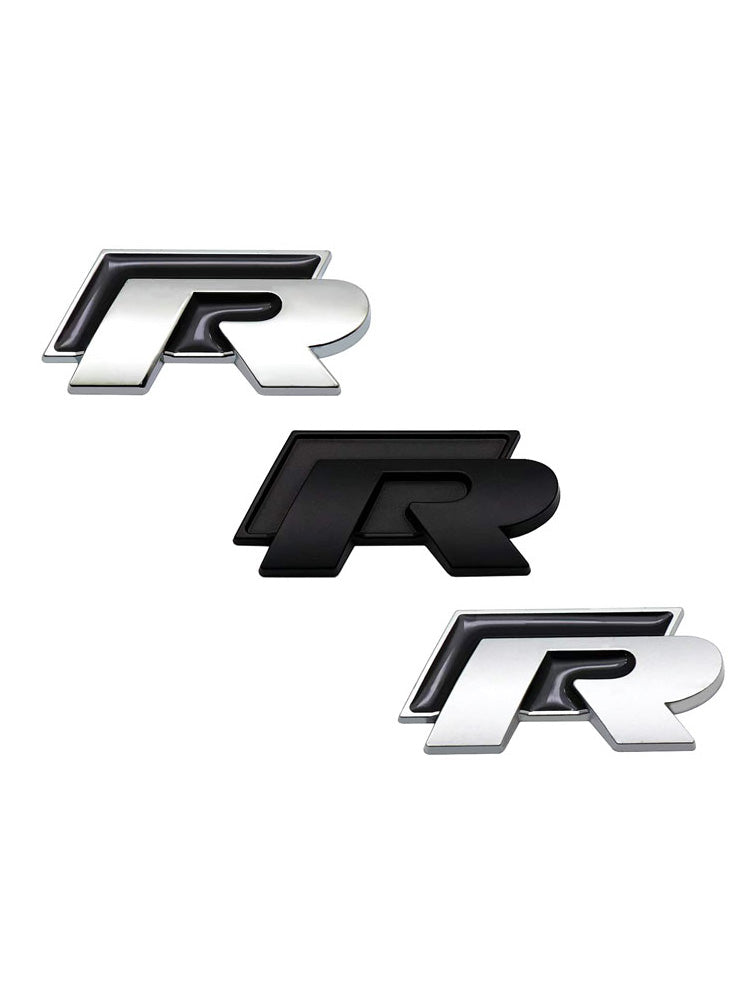 Volkswagen 'R' Rear Boot Badge