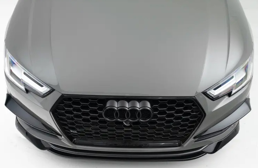 ECS Tuning Gloss Black 3 Piece Front Lip - A4/S4 B9.5 Sline