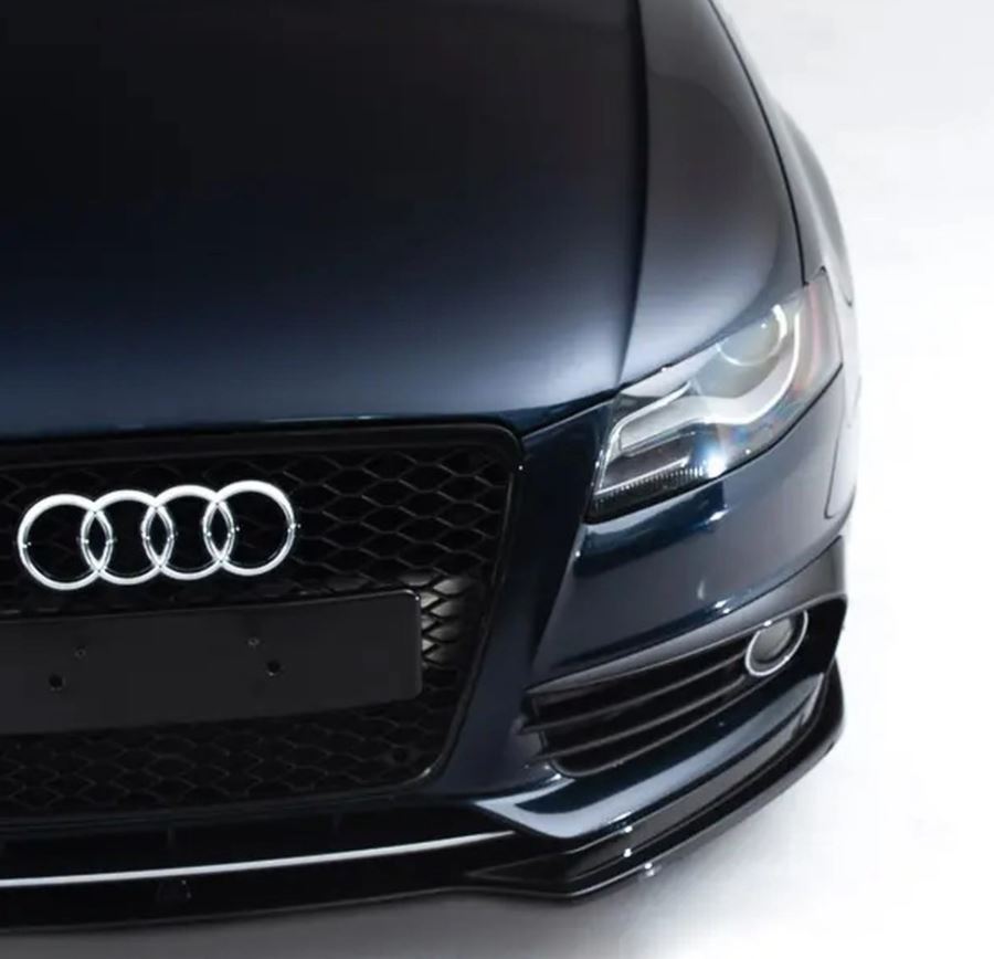 ECS Tuning Gloss Black Front Splitter - A4/S4 B8