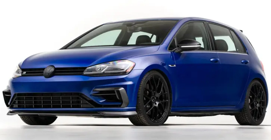 ECS Tuning Carbon Fibre Front Lip Spoiler - Golf Mk7.5 R