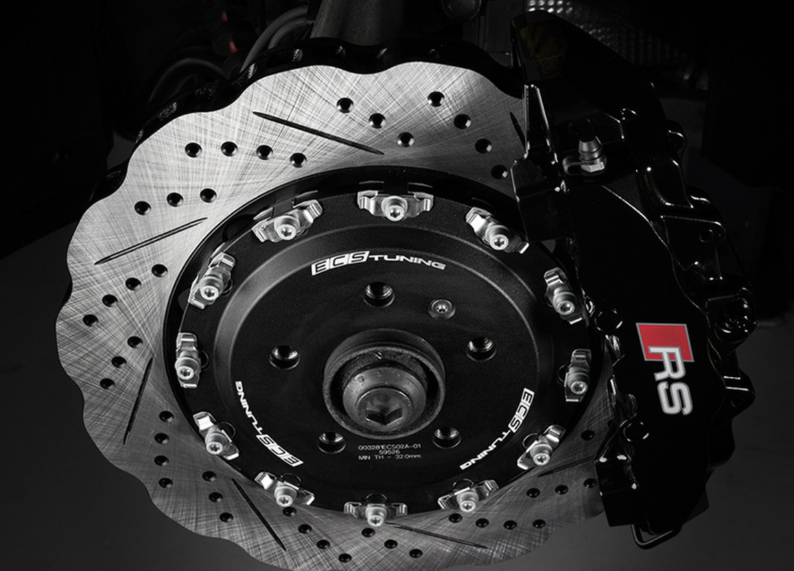 ECS Front Big Brake Kit - Stage 3 - 2-Piece Wave Rotors (365x34)