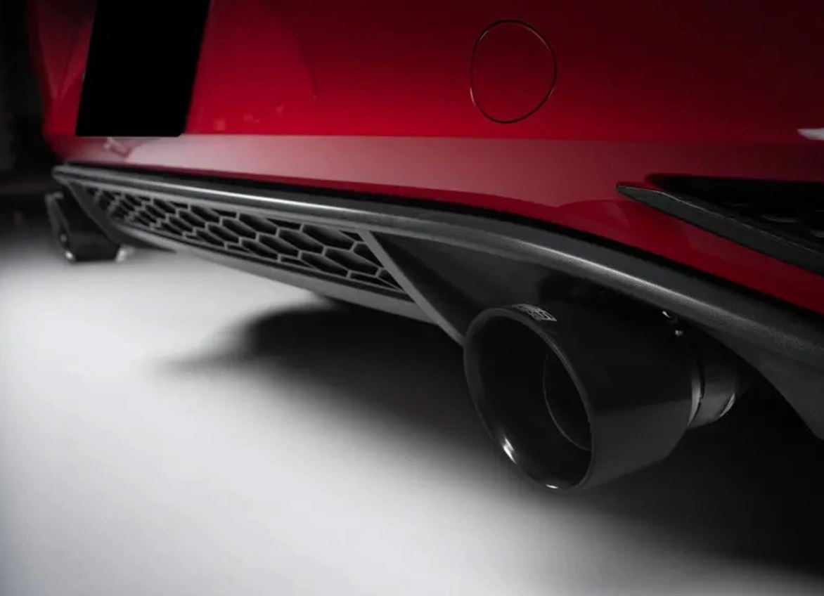 ECS Tuning 4" OE Fit Exhaust Tips - Black Chrome - Pair - Mk6/Mk7 GTI