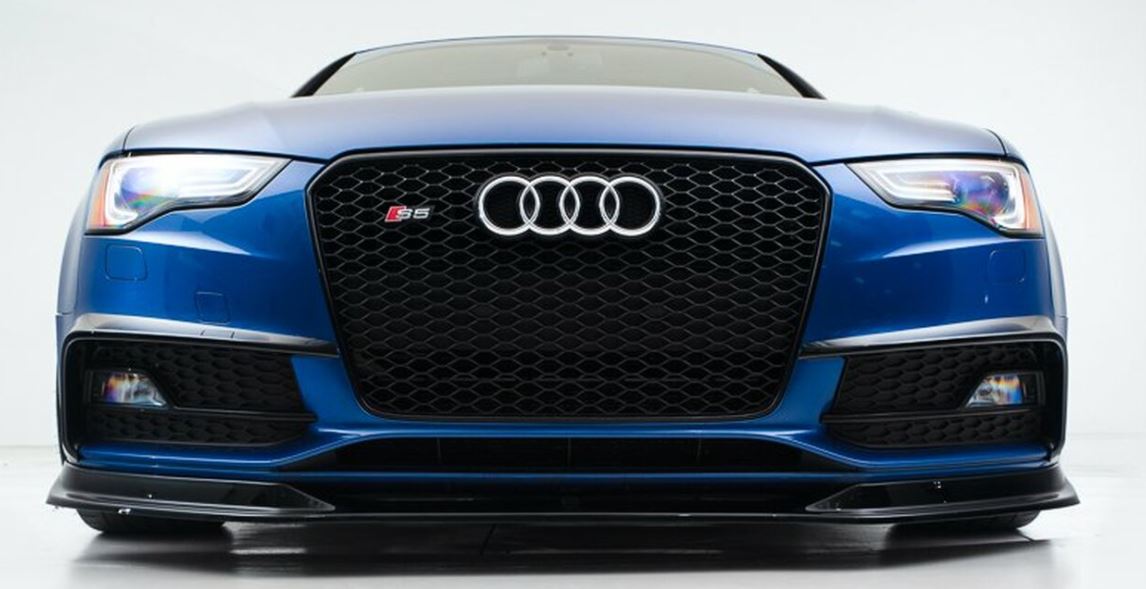 ECS Tuning Gloss Black Front Splitter - S5 Coupé B8.5