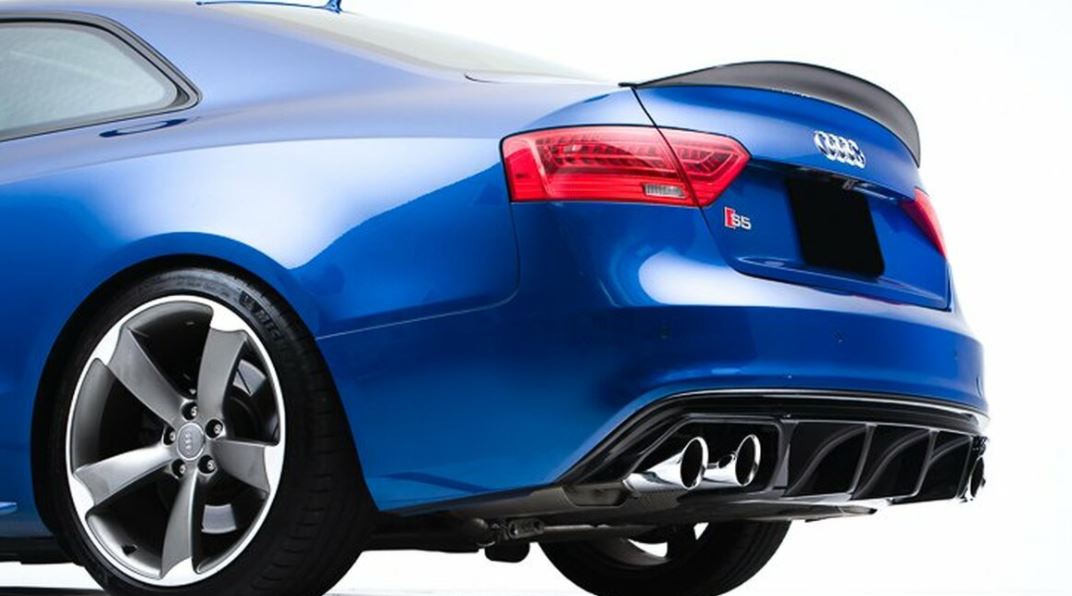 ECS Tuning Gloss Black Rear Diffuser - S5 Coupé B8.5