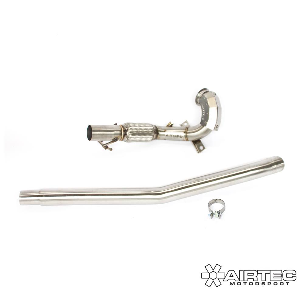 AIRTEC Motorsport De-cat Downpipe & Centre Section for VW Golf Mk7&7.5 ‘R’/S3 8V - Diversion Stores Car Parts And Modificaions