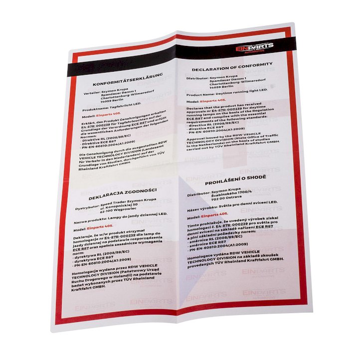 Maxton Design Daytime Running Lights 404O (Osram)