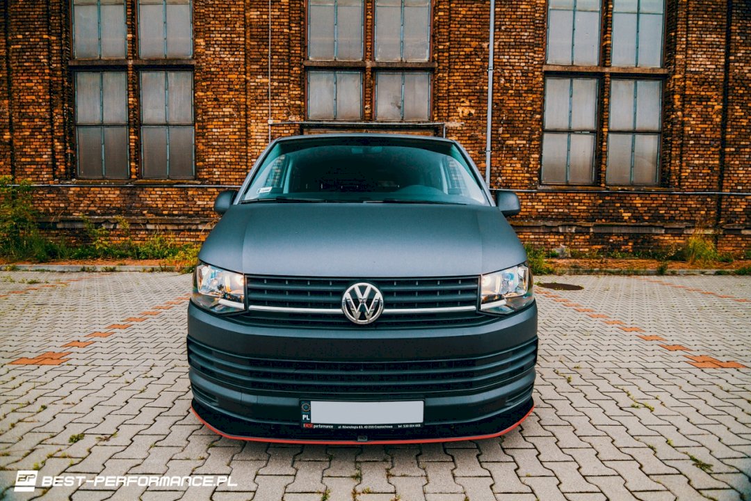 Maxton Design Front Splitter V.1 for Volkswagen T6 (2015-19)