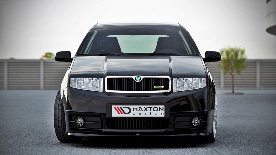 Maxton Design Front Splitter for Skoda Fabia I RS (2003-2007)