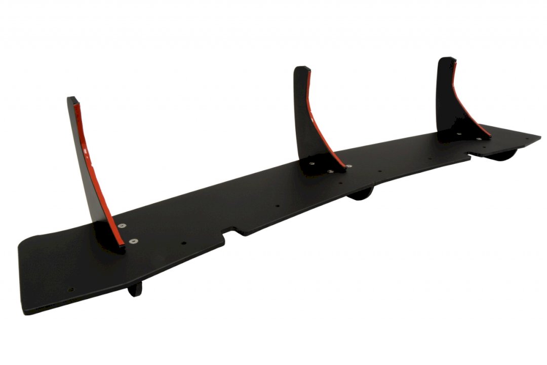 Maxton Design Rear Diffuser & Rear Side Splitters For Volkswagen Scirocco R MK3 (2009-2013)