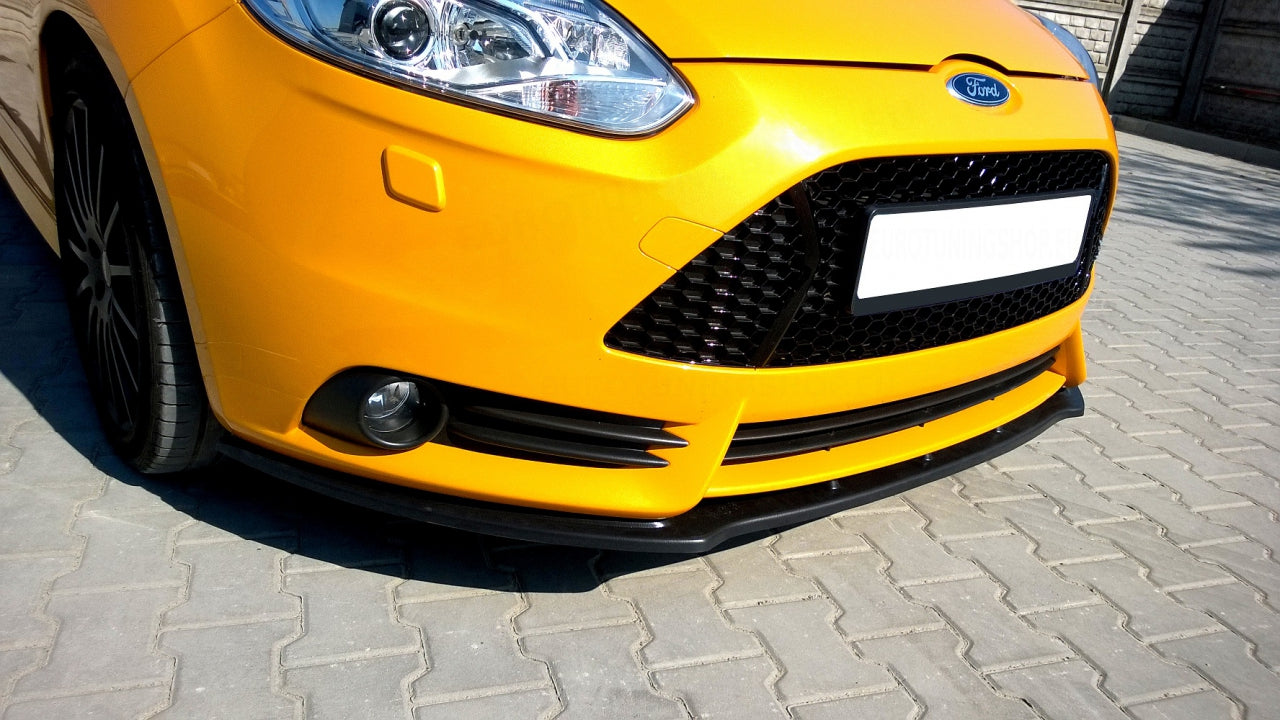 Maxton Design Front Splitter for Ford Focus MK3 ST250 Pre-Face (2012-2014)