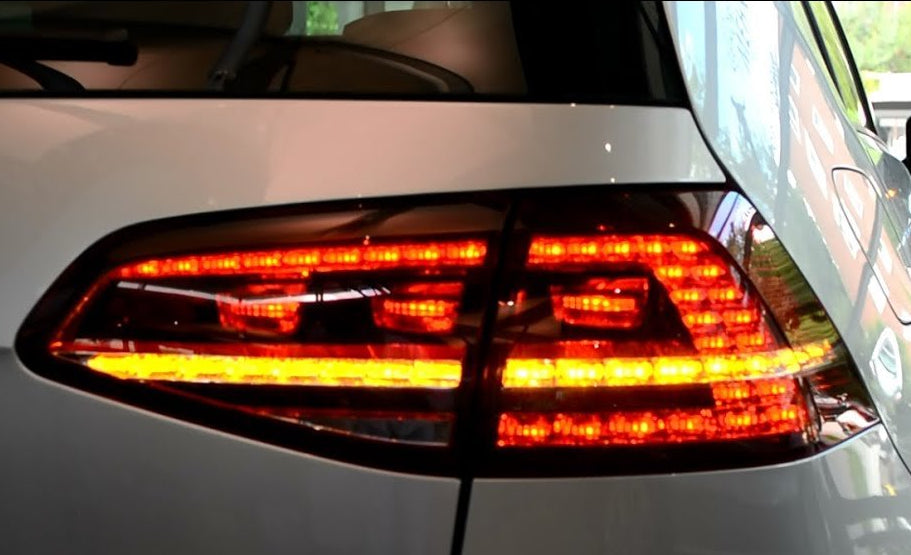 070 - Volkswagen Golf Tail Lights - Plug & Play - (MK7 2013-2016) - Diversion Stores Car Parts And Modificaions