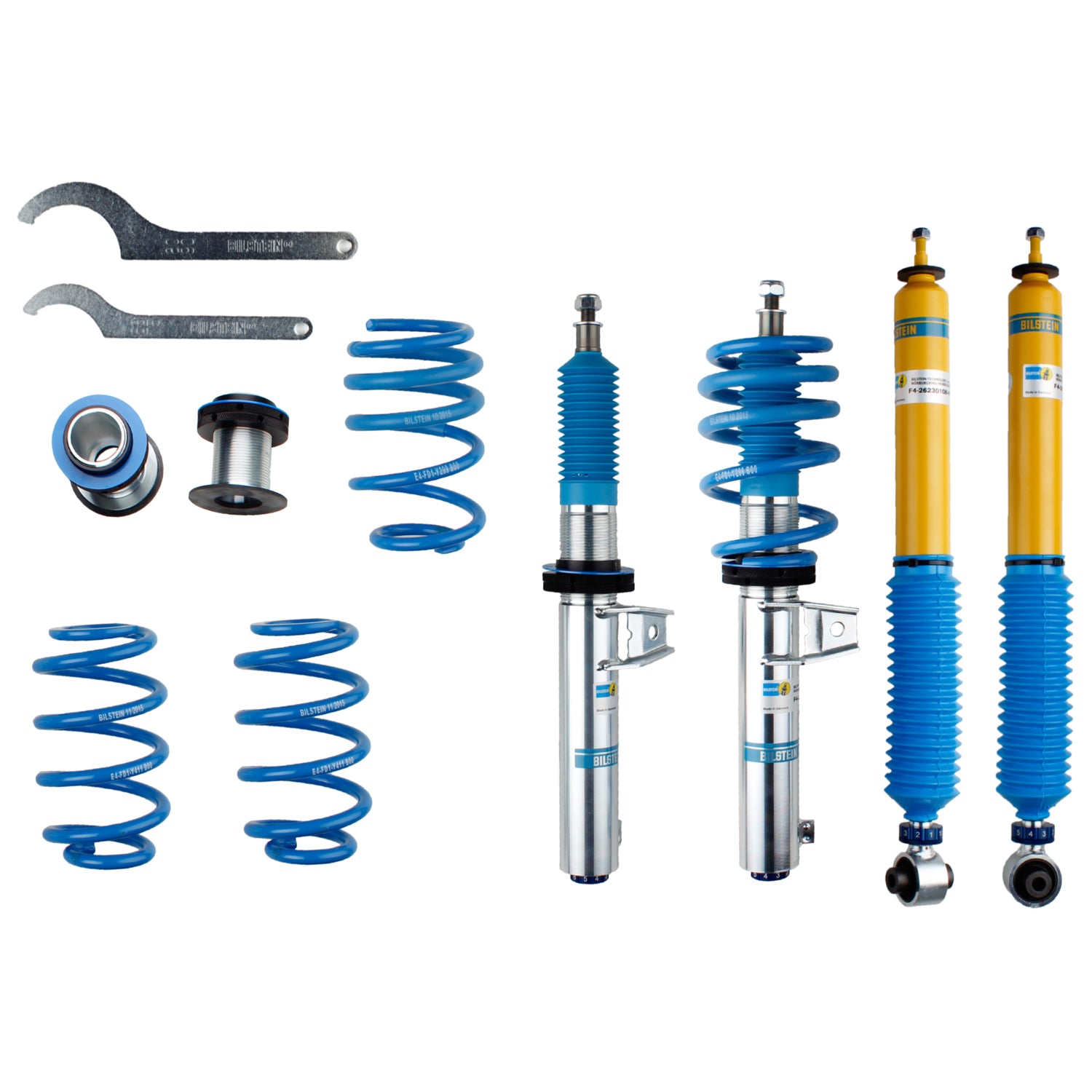 Bilstein B16 PSS10 Coilover Kit – VW Golf Mk7 ‘R’/GTI (5G) & S3/A3 8V Multi-link Axle 50mm Strut Diameter – 48-251570