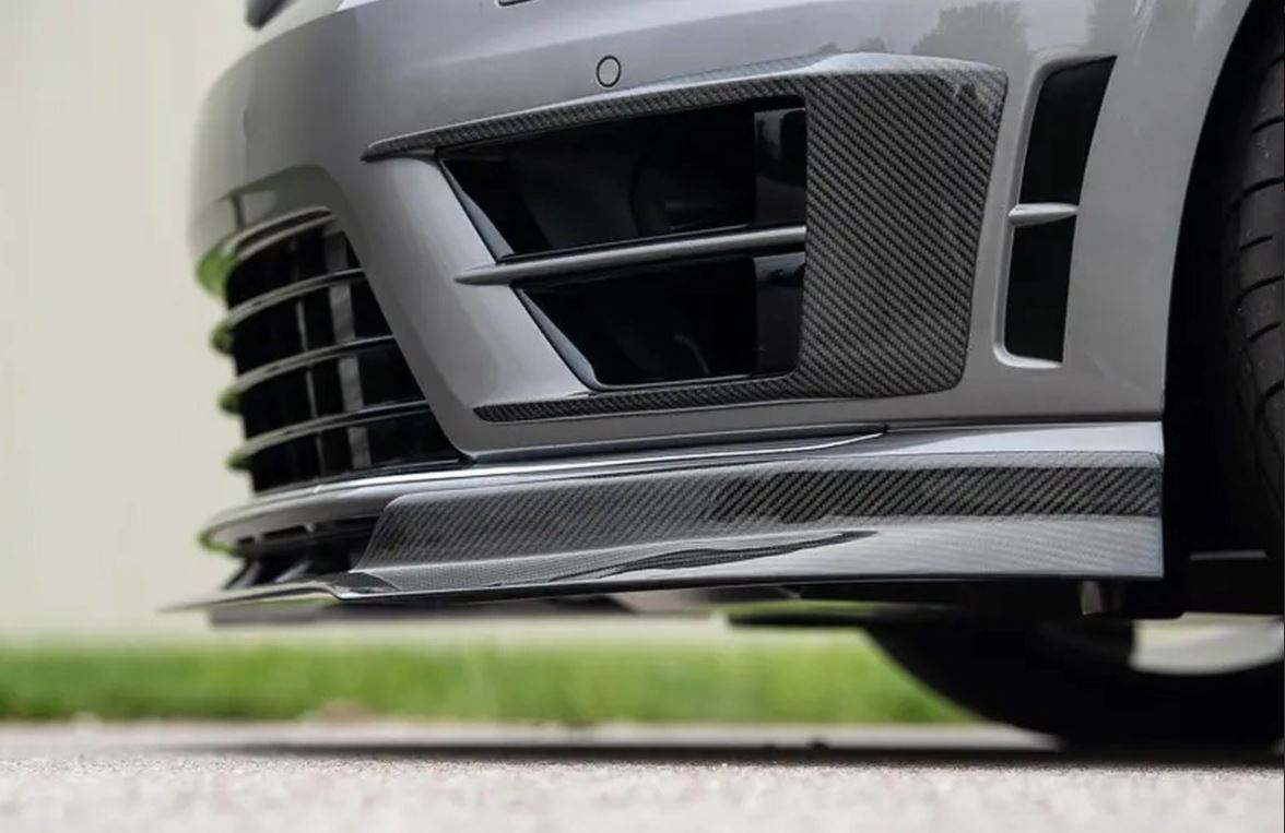 ECS Tuning Carbon Fibre Front Lip Spoiler - Golf Mk7 R