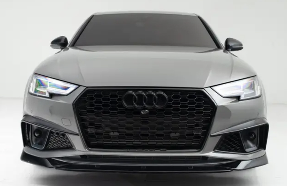 ECS Tuning Gloss Black 3 Piece Front Lip - A4/S4 B9.5 Sline