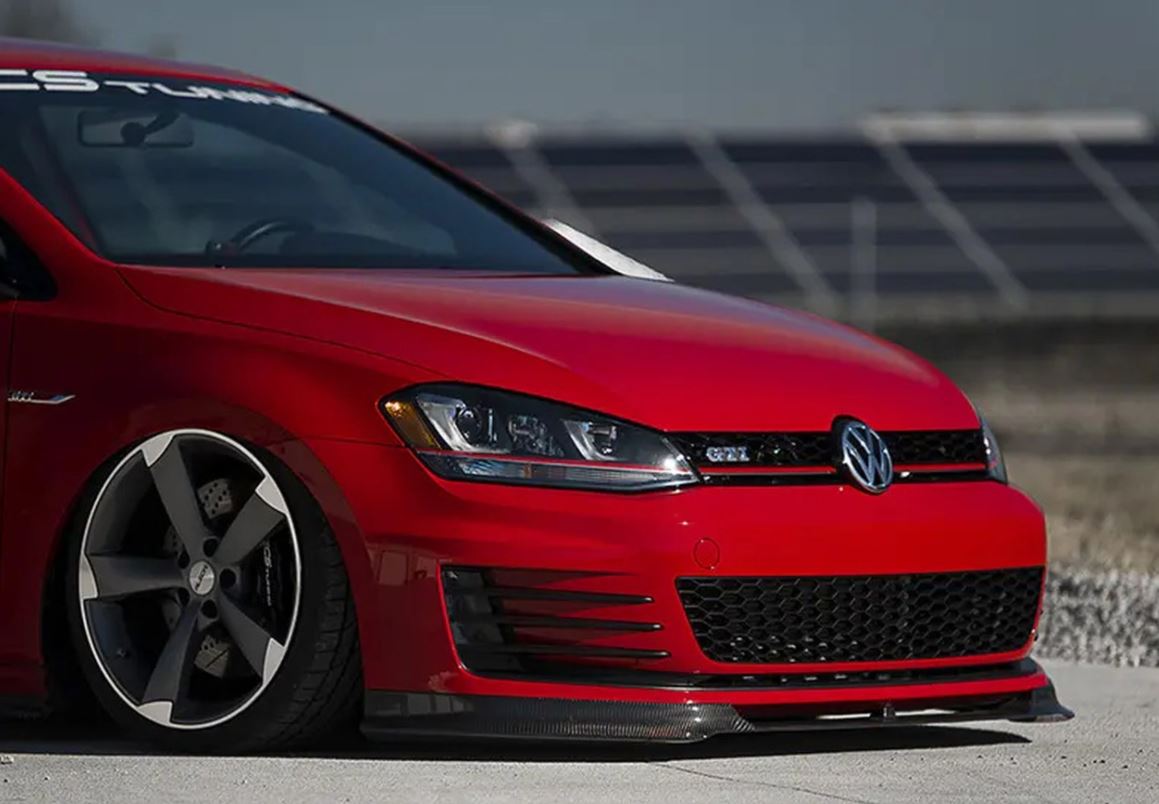 ECS Tuning Carbon Fibre Front Lip Spoiler - Golf Mk7 GTI