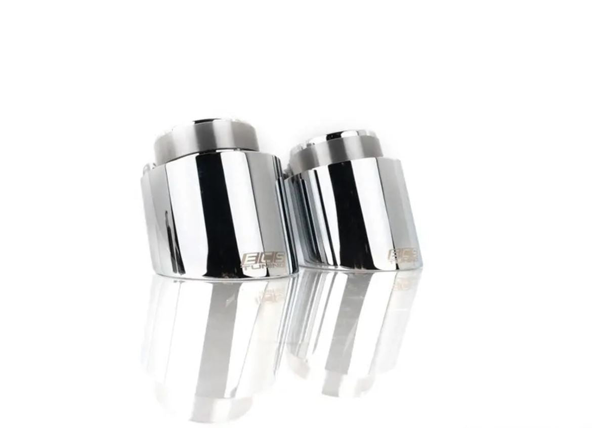 ECS Tuning 4" OE Fit Exhaust Tips - Chrome - Pair - Mk6/Mk7 GTI