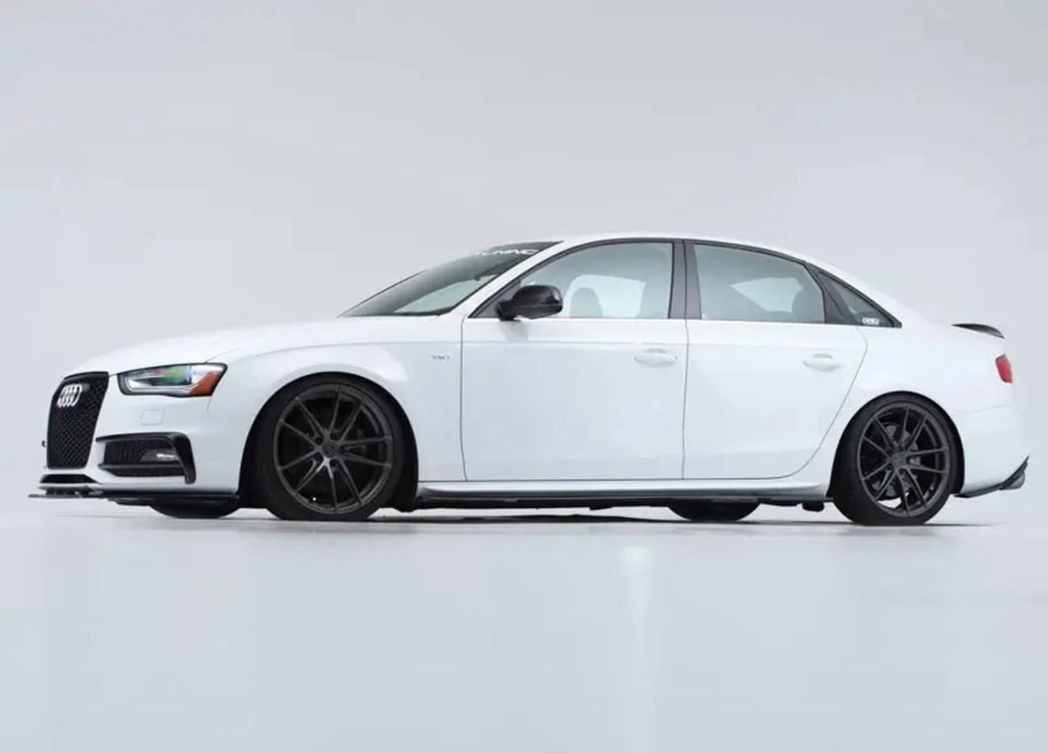 ECS Tuning Gloss Black Front Splitter - A4/S4 B8.5