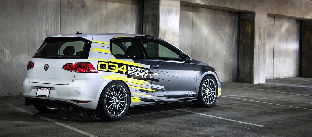 034Motorsport Dynamic+ Lowering Springs for Mk7 Volkswagen Golf GTD/GTI