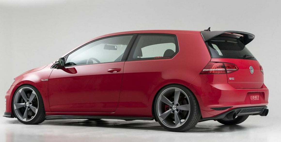 ECS Tuning Carbon Fibre Hatch Spoiler Extension - Mk7 Golf