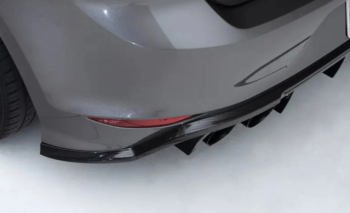 ECS Tuning Carbon Fibre Rear Diffuser - Golf Mk7 R