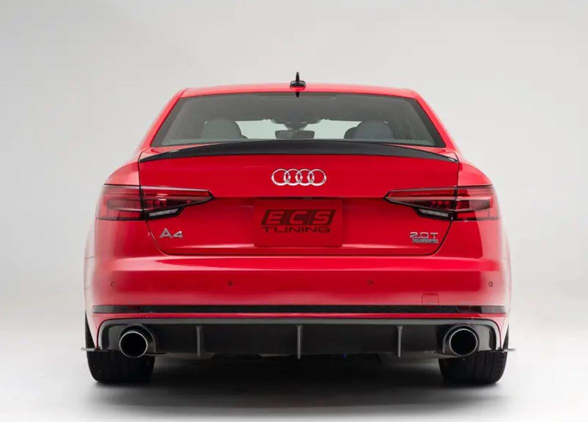 ECS Tuning Gloss Black Rear Spoiler - A4/S4 B9