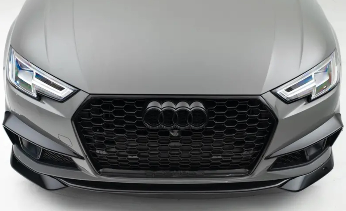 ECS Tuning Gloss Black Front Chin Spoilers - A4/S4 B9.5 Sline