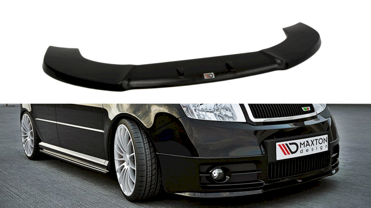 Maxton Design Front Splitter for Skoda Fabia I RS (2003-2007)