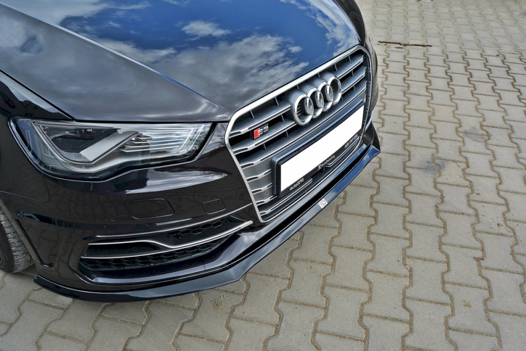 Maxton Design Front Splitter for Audi S3 8V Sportback/Audi A3 8V S-Line Sportback (2013-2016)
