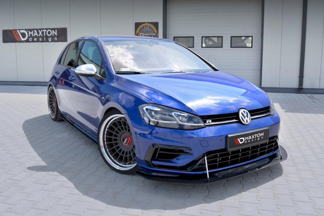 Maxton Design Hybrid Racing Front Splitter For Volkswagen Golf MK7.5 R (2017-2020)