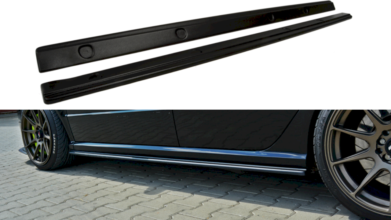 Maxton Design Side Skirts for Skoda Fabia I RS (2003-2007)