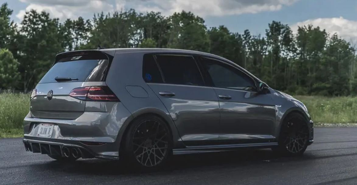 ECS Tuning Carbon Fibre Rear Diffuser - Golf Mk7 R