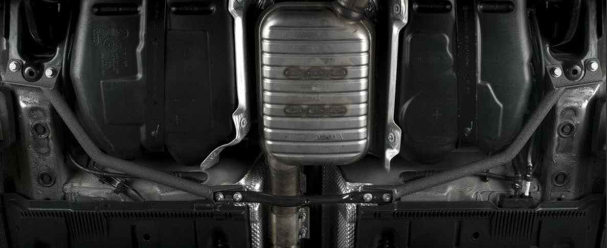 ECS Tuning Rear Chassis Brace Set - Mk7 Golf