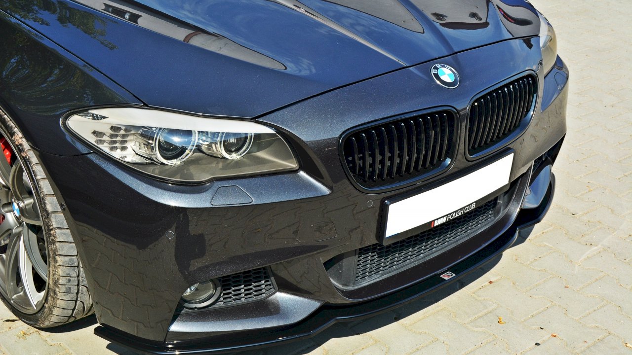 Maxton Design Front Splitter V.2 for BMW 5 Series F10/F11 M-Sport (2011-2016)