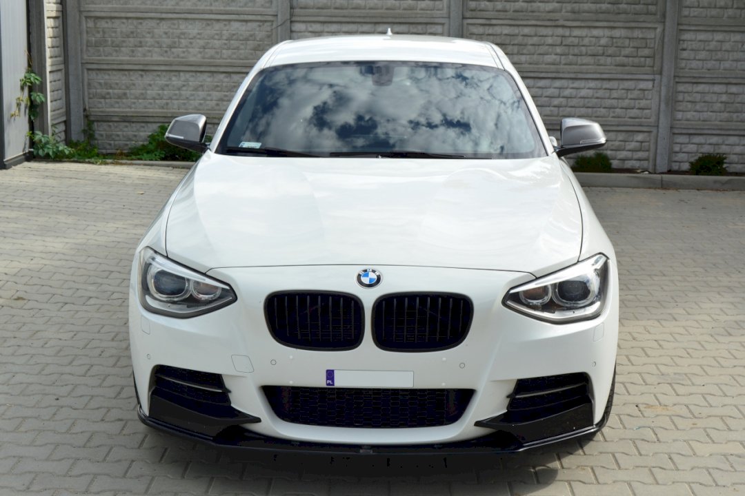 Maxton Design Front Splitter for BMW 1 Series F20/F21 M-Power (Pre-face 2011-2015)