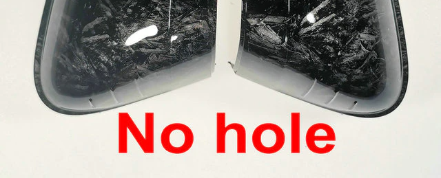 Volkswagen Golf MK8 / ID3 Forged Carbon Fibre Look Replacement Mirror Covers (2020+ Models)