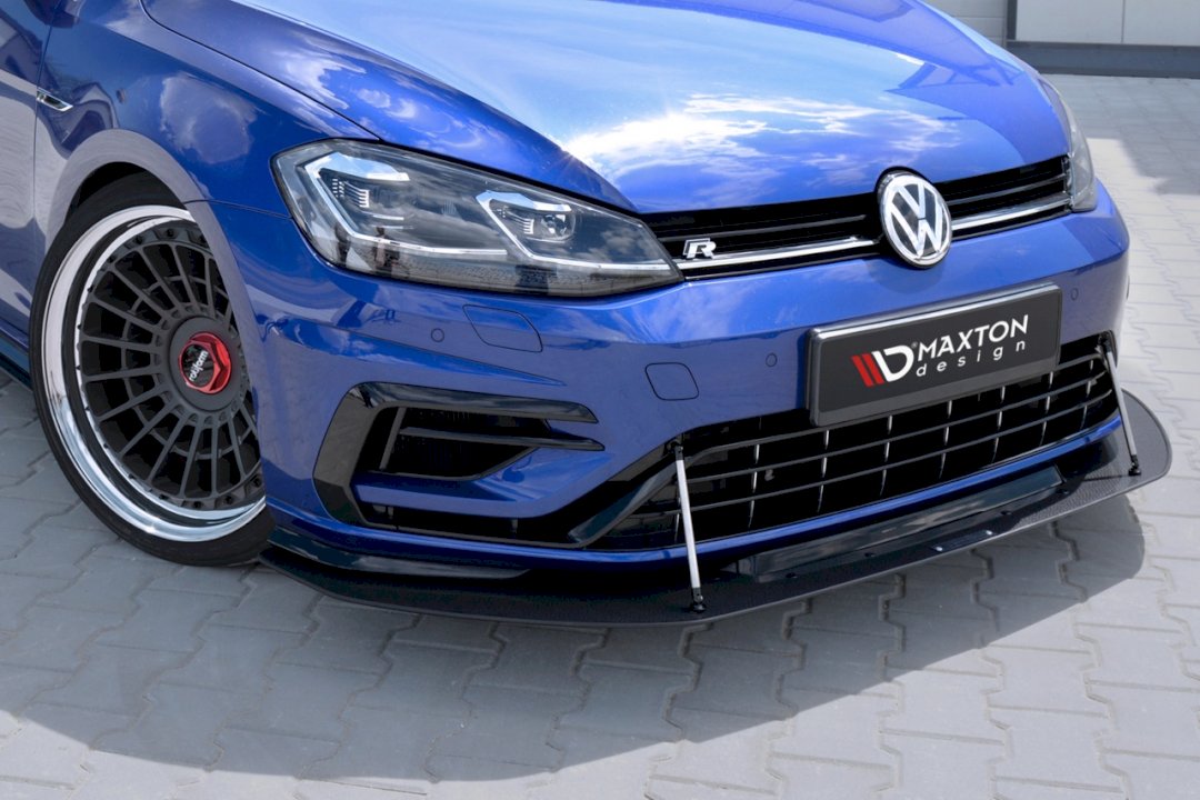 Maxton Design Hybrid Racing Front Splitter For Volkswagen Golf MK7.5 R (2017-2020)